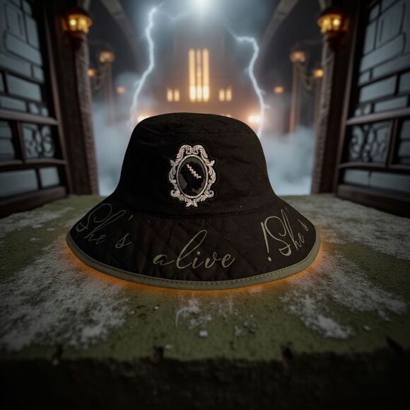 Universal Studios Monsters Bride of Frankenstein Reversible Bucket Hat - Picture 1 of 6